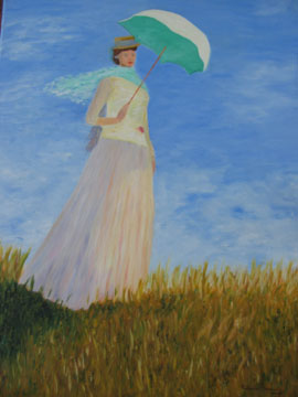 La Dame Au Parapluie