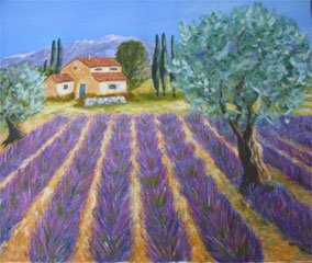 Lavandes En Provence