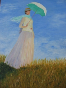 La Dame Au Parapluie